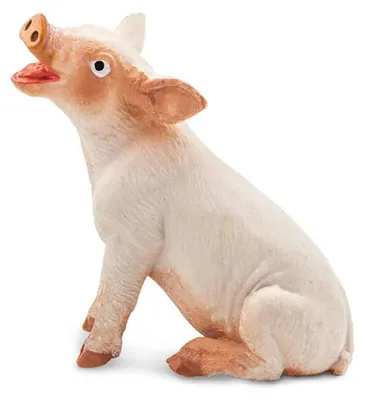 Produktbild von Safari ferkel sitzend Junior 4 cm Gummi rosa