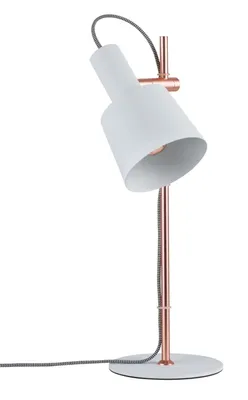 Produktbild von Paulmann Neordic Haldar Tischleuchte max.1x20W E14 Weiß/Kupfer matt 230V Metall
