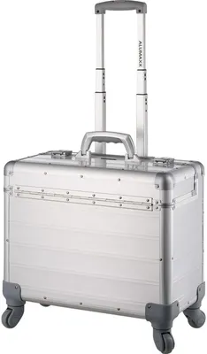 Produktbild von Alumaxx Pilotenkoffer Pandora - Trolley, silber matt