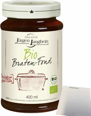 Produktbild von Jürgen Langbein  Braten-Fond (400ml Glas) + usy Block