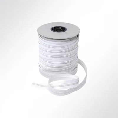 Produktbild von YKK® Spiralreißverschluß 10mm Spiralbreite Reissverschluss endlos Meterware weiß