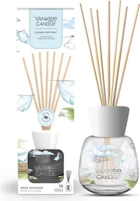 Image de Yankee Candle Clean Coton Signature Diffuseur de parfum 100 ml