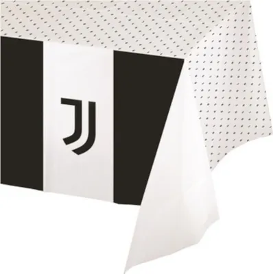 Zdjęcie produktu dla Obrus Juventus czarny biały 120 x 180 - Jeden rozmiar