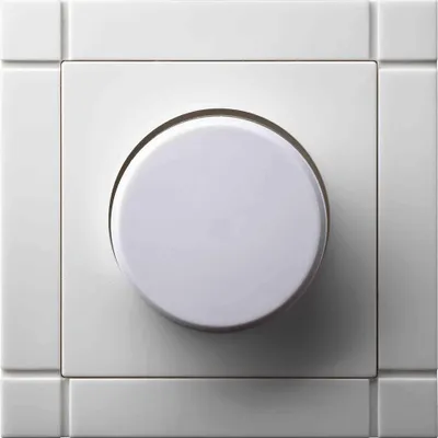Produktbild von Helligkeitsreglerset inkl. Rahmen, Cremeweiß, 20 - 300 Watt, GAO