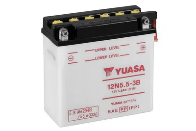 Obrázek produktu pro Baterie YUASA 12N5,5-3B 5,5 AH