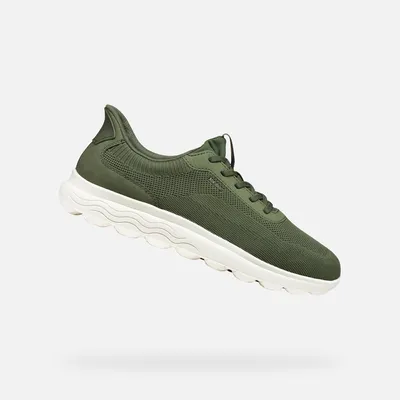 Produktbild von Geox Khakifarbene Herren-Sneaker Spherica Plus Fast in 39