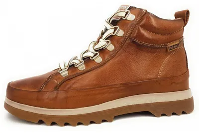 Productafbeelding van Pikolinos VIGO, bruine veterschoenen/laarsjes voor dames, geschikt voor casual gebruik