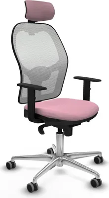 Produktbild von Bürostuhl mit Kopfstütze Piqueras y Crespo 1D086G2 Rosa
