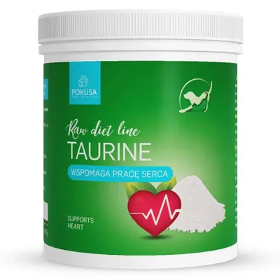 Zdjęcie produktu dla POKUSA RawDietLine Tauryna - suplementy dla psów i kotów - 400 g