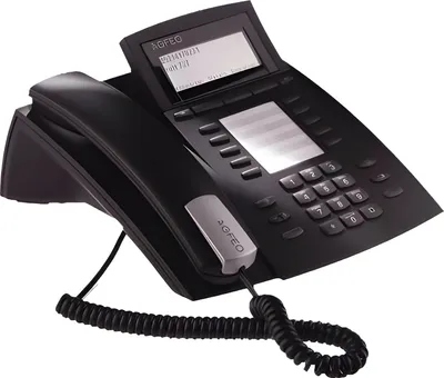 Produktbild von AGFEO Systemtelefon ST42 IP schwarz