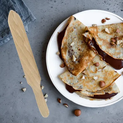 Immagine prodotto di Spatola per crêpes 33,5 cm Fackelmann Wood Edition