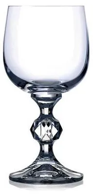 Obrázok produktu pre Bohemia Crystal, poháre na víno Claudia, objem 190 ml (sada po 6 kusov)