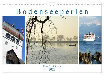 Produktbild von Bodenseeperlen (Wandkalender 2027 DIN A4 quer), CALVENDO Monatskalender