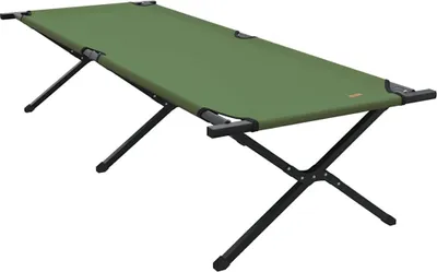 Image de vidaXL Lit pliant pour le camping vert 210 x 80 x 46 cm