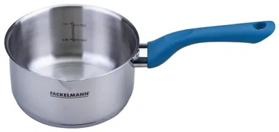 Kochtopf Ø 16 cm, Edelstahl, 1,5 l, Bakelitgriff, für alle Herdarten