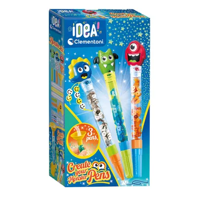 Image de Idée Clementoni Fabrique ton propre monstre en stylo