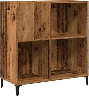 Produktbild von Plattenschrank Altholz-Optik 84,5x38x89 cm Holzwerkstoff