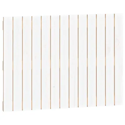 Obrázok produktu pre vidaXL Nástenné čelo biele 82,5x3x60 cm Masívne borovicové drevo