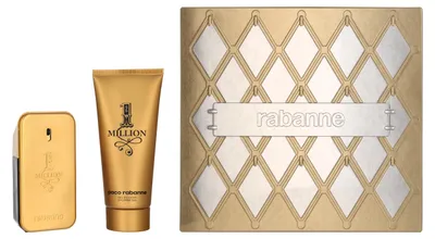 Image de Edt Spray 50ml/Shower Gel 100ml Paco Rabanne 1 Million Giftset
