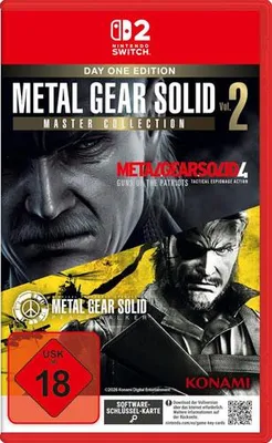 Produktbild von Konami Metal Gear Solid: Master Collection Vol.2 (Nintendo Switch 2), Nintendo Switch 2, M (Reif)