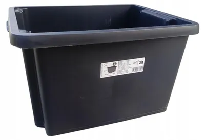 Produktbild von Curver Essentials Aufbewahrungsbox 26L Schwarz Ohne Deckel