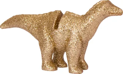 Immagine prodotto di Segnaposto dinosauro 4 pezzi oro 9,5 x 5 cm - taglia unica
