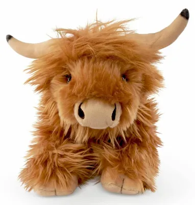 Zdjęcie produktu dla Keycraft Living Nature Lying Highland Cow, Zwierzęta zabawki