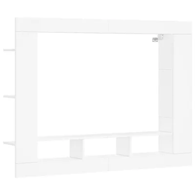 Produktbild von TV-Schrank Weiß 152x22x113 cm Holzwerkstoff