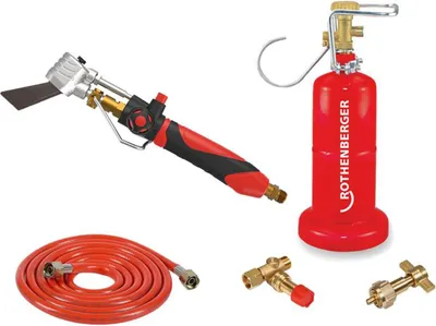 Produktbild von ROTHENBERGER Industrial 9 teiliges Dachrinnen Kupferlötkolben PREMIUM Set - 1500005563