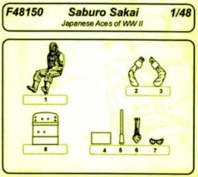 Produktbild von CMK Japanese Aces Saburo Sakai