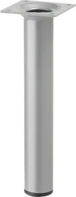 Produktbild von Tarrox Tischbein rund Ø 30 x 300 mm, silber