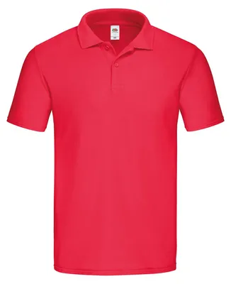 Produktbild von Fruit of the Loom - "Original" Poloshirt für Herren FK2384 (XL) (Rot)
