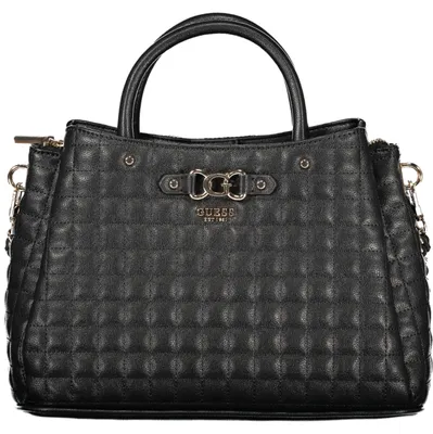 Produktbild von Elegante schwarze Handtasche mit vielseitigem Design und Details