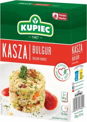 Obrázok produktu pre Kaszka bulgur Kupiec 3 x 80 g