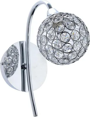 Obrázok produktu pre ACA Lighting Krištáľová nástenná lampa AD2012001W