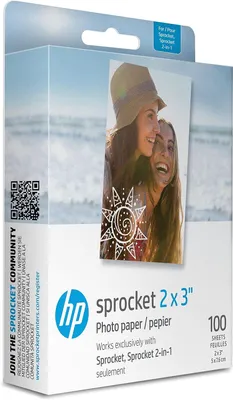 Zdjęcie produktu dla Wkład / Wkłady / Film / Papier do HP Sprocket 2in1 - 100 szt.