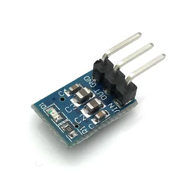 Produktbild von Step-Down Converter 5V -> 3,3V / 800mA mit Pin-Header