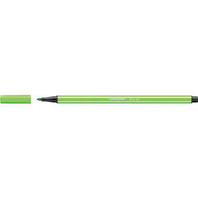 Zdjęcie produktu dla Flamaster premium - STABILO Pen 68 - Pojedynczy długopis - zielony liść