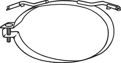 Produktbild von Bosal Halter, Abgasanlage Endschalldämpfer 251-837