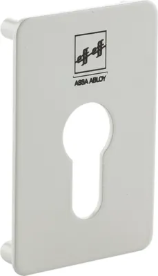 Produktbild von Rosettensatz KPL zu Türcodeschloss 495,75 x 50 x 2mm,Aluminium RAL 9002 weißgrau