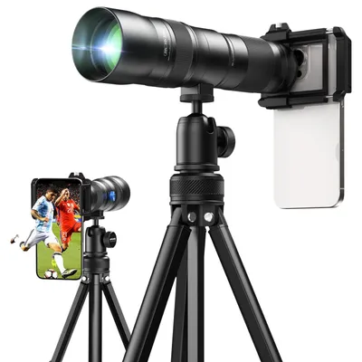 Obrázok produktu pre Profesionálny, kompaktný zoom objektív 20-60x pre smartfóny