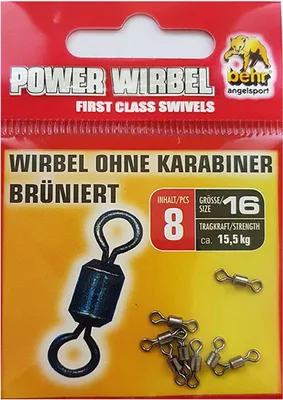 Produktbild von Behr Microwirbel Wirbel Forellenwirbel Miniwirbel , Größe:16