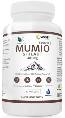Produktbild von Wish Wunsch Mumio Shilajt 400mg 90 Kapseln