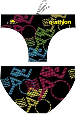 Zdjęcie produktu dla Turbo Bikes Triathlon Slipy kąpielowe Czarne XL Mężczyzna Czarne XL