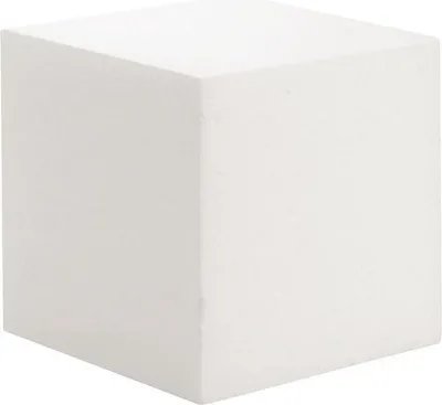 Produktbild von GLOREX Polystyrene cube 15x15cm shrink-wrapped 63803761