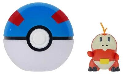 Image de Figurine Pokémon Clip 'n' Go Fuecoco et Great Ball - PKW4156