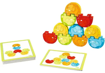 Immagine prodotto di HABA gioco di impilamento Wackelfanten 300145