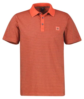 Produktbild von LERROS Herren gestreiftes Poloshirt, kurzarm in feiner Jerseyqualität | 8004