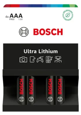 Immagine prodotto di Batterie al litio Ultra Lithium FR03UL4B-00, tipo AAA, confezione da 4 pezzi