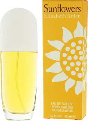 Produktbild von Elizabeth Arden Sunflowers Spray Naturel, Frauen, 30 ml, Nicht nachfüllbare Flasche, Bergamotte, Melone, Duftblüten, Pfirsich, Bergamot, Melon, Peach (fruit), Osmanthus, Alpenveilchen, Jasmin